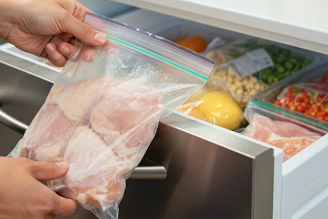 How long does chicken last in the fridge or freezer?