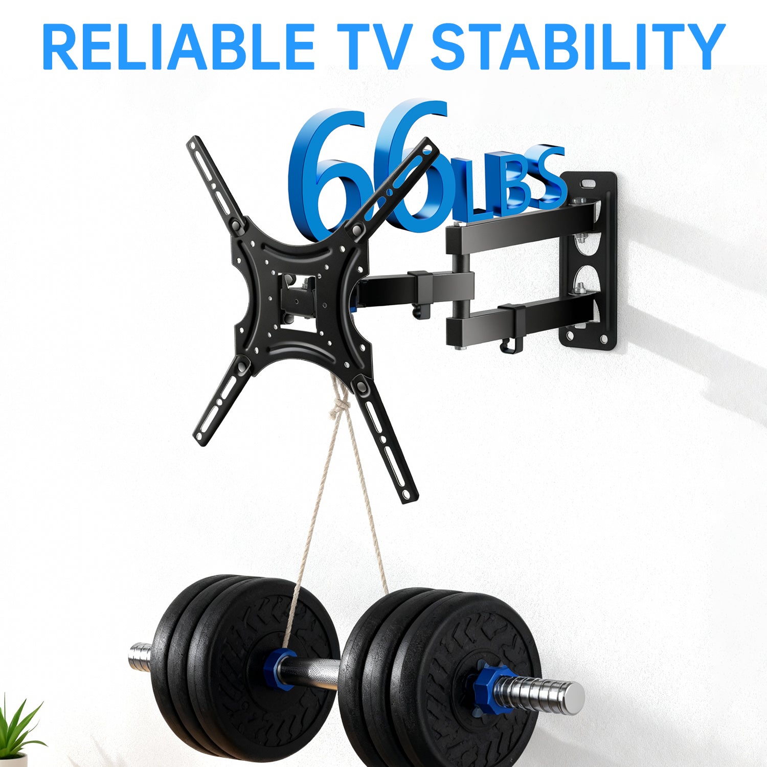 YUANYE 14-55 inch Full Motion TV Wall Mount with Swivel and Articulating Tilt Arm TV Wall Bracket