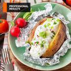 Alpacasso Pre-Cut Aluminum Foil Sheets,12x10.75 Inches500 Sheets