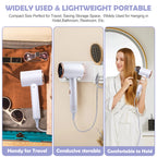 YUANYE Ionic Hair Dryer, 2100W Professional Blow Dryer, Negative Ion Technolog Drying with 3 Heating, 2 Speed, 2 Nozzle for Home Salon Travel