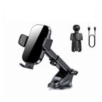 SINYWAY Wireless Car Charger, 15W Fast Charging Auto Clamping Car Charger Phone Mount Air Vent Phone Holder, Fit for Phone Support Wireless Charging (Width 60-90mm) iPhone, Samsung Galaxy/Ultra, Google/LG