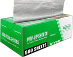 Alpacasso Pre-Cut Aluminum Foil Sheets,12x10.75 Inches500 Sheets