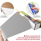 Alpacasso Aluminum Foil ,Aluminum Foils Roll with Serrated Cutter,12inx300SQ. FT