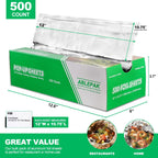 Alpacasso Pre-Cut Aluminum Foil Sheets,12x10.75 Inches500 Sheets